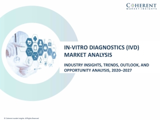 In-Vitro Diagnostics Market To Surpass US$ 903.3 Billion By 2026 - Coherent Market Insights