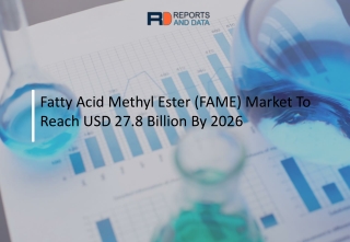 Fatty Acid Methyl Ester (FAME) Market Size, Analysis, Trends and Segmented Data by Top Companies and Opportunities 2020-