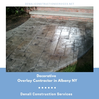 Decorative Overlay Contractor in Albany NY