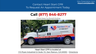 CPR Classes San Jose - Heart Start CPR