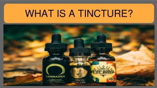 CBD Tincture