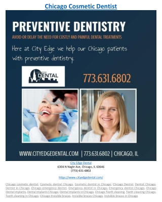 Chicago Cosmetic Dentist