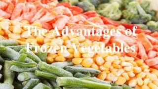 The Advantages of Frozen Vegetables