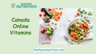 Canada Online Vitamins