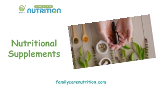 Nutritional Supplements