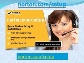 Norton.com/setup