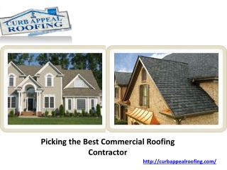 Picking the Best Commercial Roofing Contractor