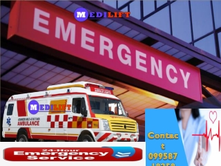 Medilift Ambulance Service in Samastipur – Advanced Medical Facility