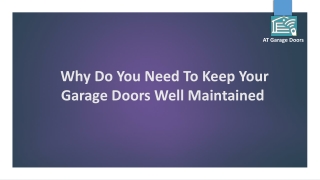 Search for The Services of Garage Door Repair in the Nearby