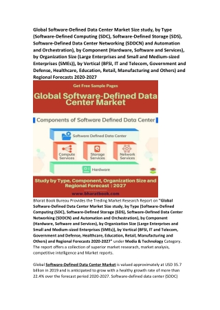 Global Software-Defined Data Center Market Research Report Forecast 2027