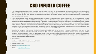 CBD Infused Coffee