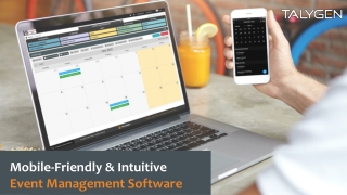 Mobile-Friendly & Intuitive Event Management Software