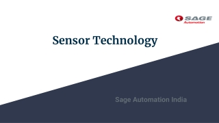 Sensor Technology (pdf)