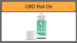 CBD Roll On