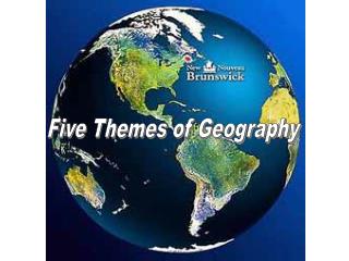 Five Themes of Geography