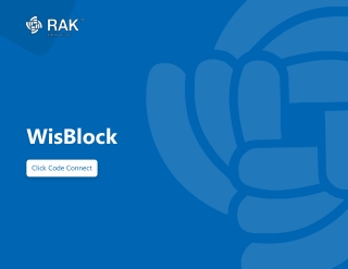 RAKwireless WisBlock Click Code Connect