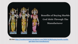 Benefits of Buying Marble God Idols Through The Manufacturer