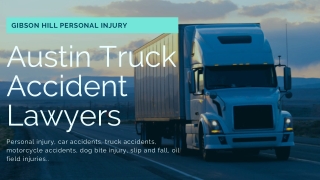 Austin Truck Accident Lawyers