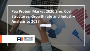 Pea Protein Market by Experts with Growth, Key Players, Regions, Opportunities, & Forecast to 2027