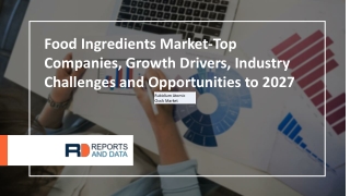 Food Ingredients Market History, Present and Future Market 2020