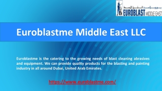 Why You Can’t Ignore These Potentials of Blast Room in Dubai