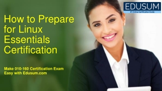 Latest Questions and Exam Tips for LPI 010-160 Certification [PDF]
