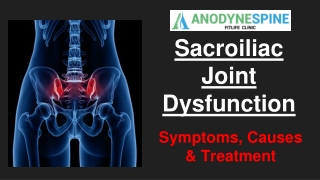 Sacroiliac Joint Dysfunction- Symptoms, Causes And Treatment in Delhi