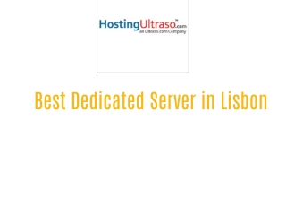 Dedicated Server in Lisbon