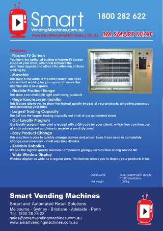 Install Smart Vending Machines for Better Convenience