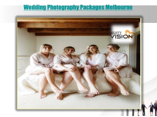 Wedding Photography Packages Melbourne