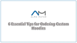 6 Essential Tips for Ordering Custom Hoodies