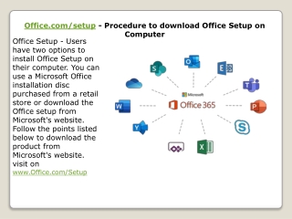 www.Office.com/Setup - Enter product key - Office Setup