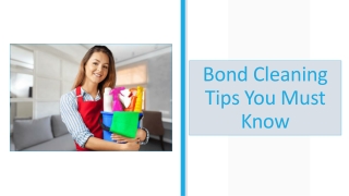 Helpful Bond Cleaning Tips & Tricks You Need To Know