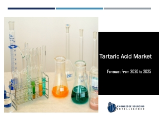 Tartaric Acid Market to be Worth US$360.265 million by 2025