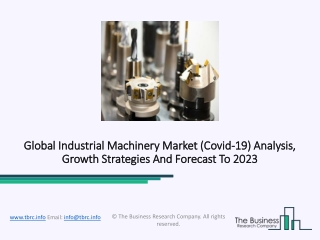 Industrial Machinery Market - Latest Industry Data And Key Player Analysis