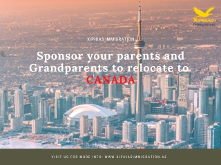 Sponsor Your Parents and Grandparents to Relocate to Canada