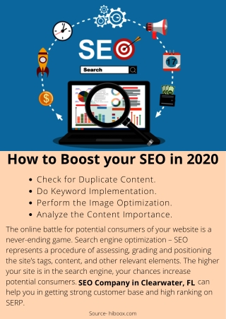 How to Boost your SEO in 2020