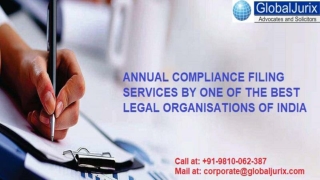 Reliable and Punctual Annual Compliance Filing Services