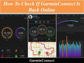 How To Check If garminconnect Is Back Online