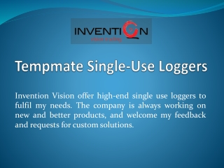 Tempmate Single-Use Loggers