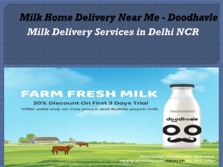 Best Milk Home Delivery near Me in Delhi NCR