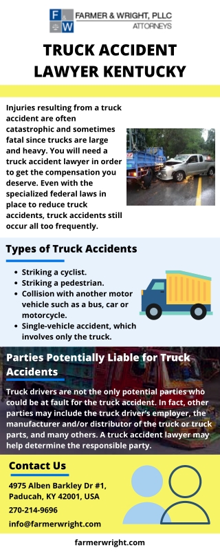 Truck Accident Lawyer Kentucky