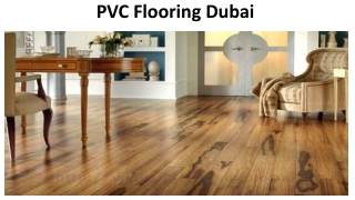 PVC Flooring Dubai