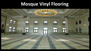 Mosque Vinyl Flooring