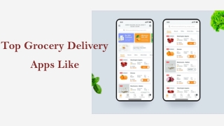 Top Grocery Delivery Apps Like