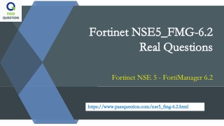 Fortinet NSE5_FMG-6.2 Practice Test Questions