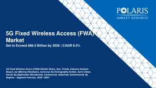 5G Fixed Wireless Access (FWA) Market Size Worth $88.5 Billion By 2027 | CAGR: 99.3% |