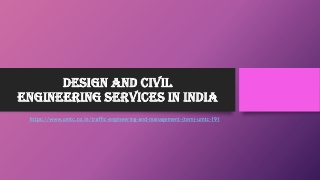 Design and civil engineering Services in India