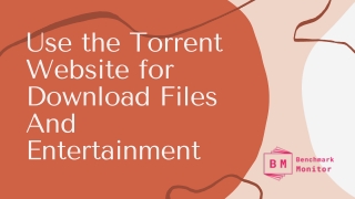Use the Torrent Website for Download Files And Entertainment
