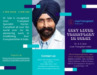 Best Liver Transplant In Delhi